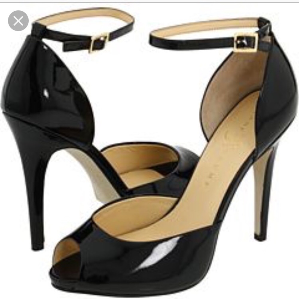BRAND NEW!  BULBLI Heel Peep Toe